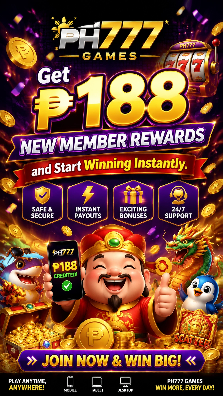 PH777 Philippines casino homepage visual