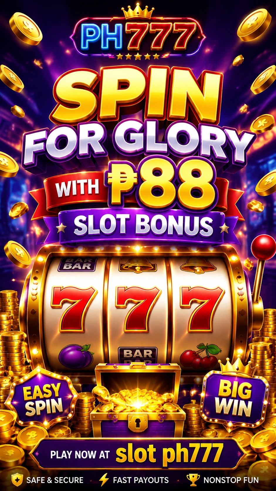 Online slot hero visual for Philippines players
