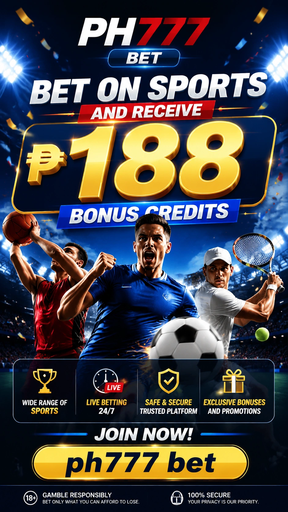 Sports betting hero image for the Philippines sports category page